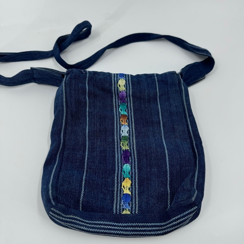 Unbranded Denim Corte Flap Crossbody bag‎